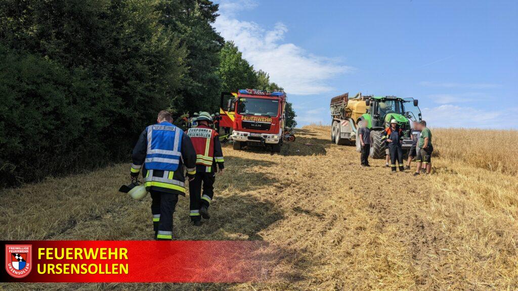 Die Feuerwehren der Gemeinde Ursensollen rüsten sich für Wald- und Flächenbrände