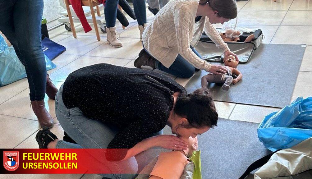 Notfalltraining am Kind