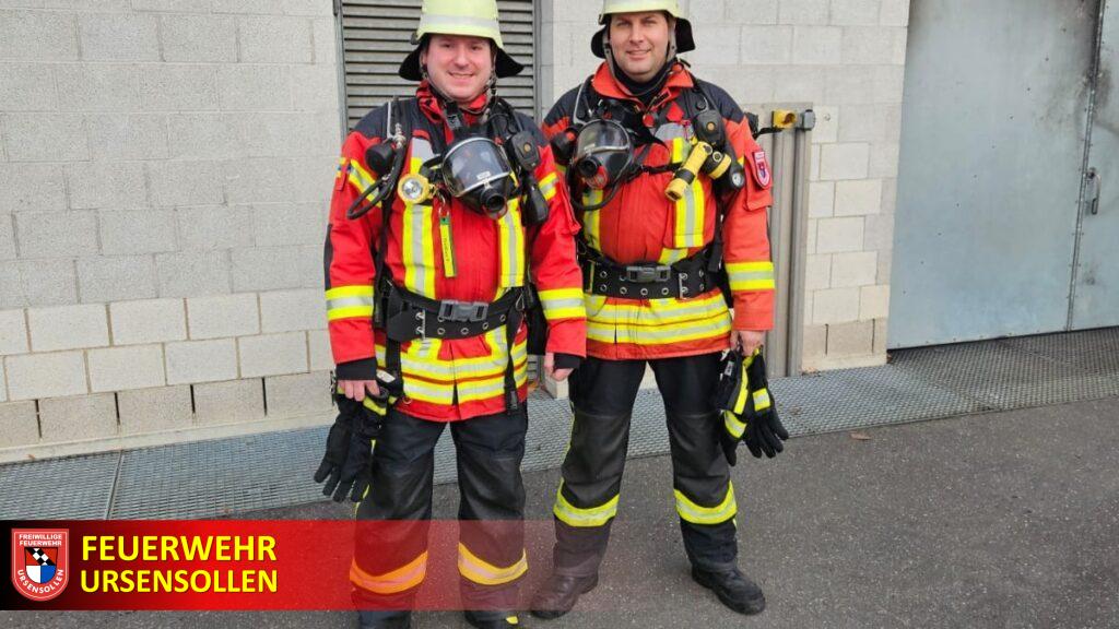 Verhaltenstraining im Brandfall